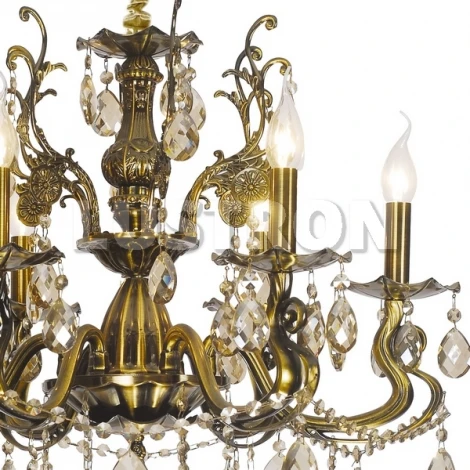 Подвесная люстра Arte Lamp Louvre A7019LM-6AB