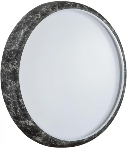 Настенно-потолочный светильник Sonex Mramo Black 7639/EL COLOR SN пластик/черн. мрамор LED 70Вт 3000-6000K D510 IP43 пульт ДУ (220V, круглые)