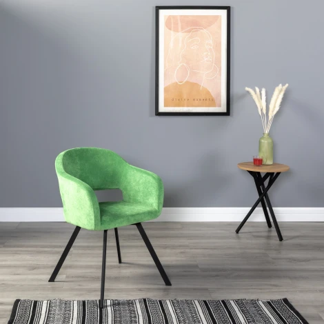 Кресло Oscar зеленый/Арки R-Home арт.410118107h_green_Арки