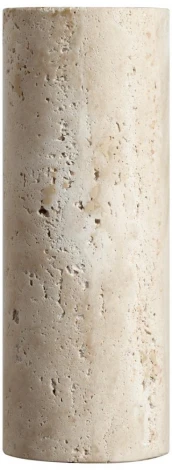 Настенный светильник Odeon Light Travertino 6625/2W бежевый/металл/травертин IP20 LED GU10 2*7W 220V (круглые)