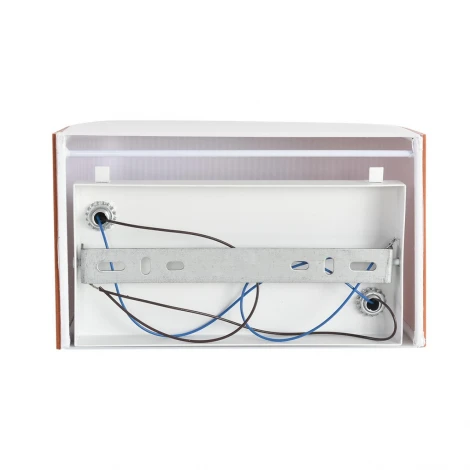 Настенный светильник Lumion Gofera 8329/2W белый/кирпичный, металл/текстиль/пластик E14 2*40W 220V