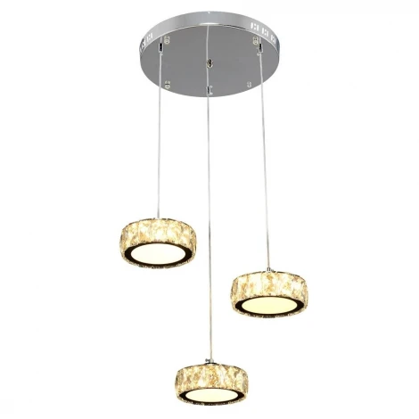 Максисвет 2-1628-3-CR+WH LED