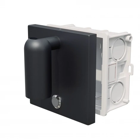 Спот 3W 277LM 3000K, черный Lightstar Omega 200937