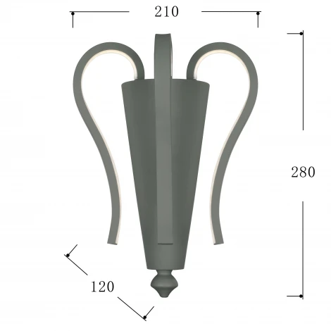 Бра Favourite Castro 2592-3W