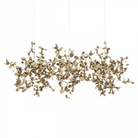 Подвесной светильник Loft It Spark 10101/3S Gold (220V, на проводе, лепестки)