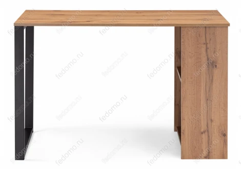 Письменный стол Notta Битти Лофт 116х60х75 дуб вотан / черный матовый 495410