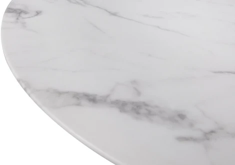 Стол журнальный Pearl White d100*40,6см Garda Decor арт.33FS-CT2029-BBS