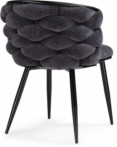 Стул на металлокаркасе Woodville Rendi gray-blue / black