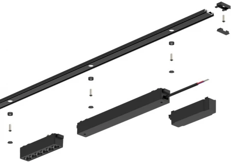 Шинопровод накладной магнитный 48V Aployt Magnetic track 48 APL.0170.00.300