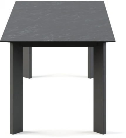 Стол раскладной Track (160+50), керамика черная Top Concept 17996