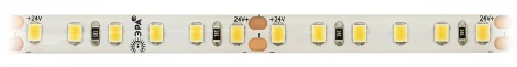 Светодиодная лента 24V 5м белый теплый ЭРА LS2835-14,4-120-24-65-2700К-5m