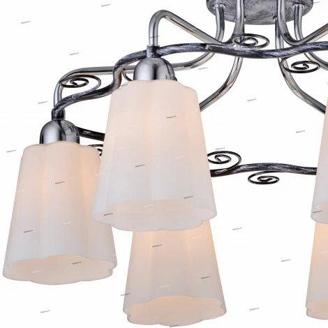 Потолочная люстра IDLamp Rossella 847/6PF-Blueglow