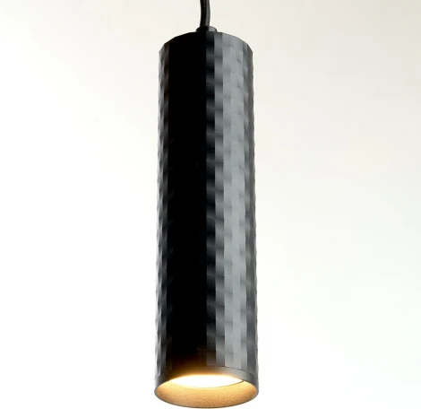 Подвесной светильник Feron ML1878 Barrel PIXEL Levitation 48655 MR16 35W чёрный (220V, на проводе, круглые)