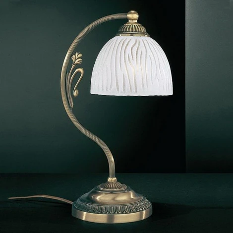 Интерьерная настольная лампа Reccagni Angelo 5650 P (220V, листья)