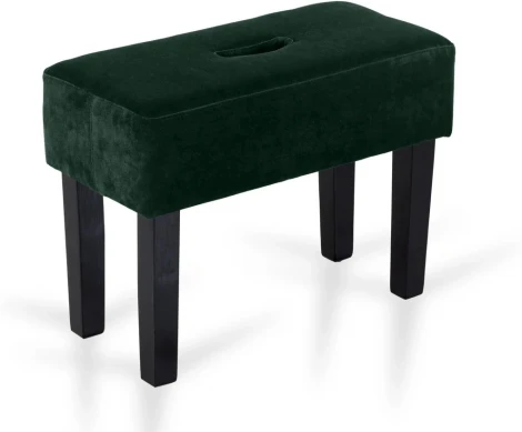 Табурет мягкий Handy ОГОГО (арт.671376), (Ткань,Микрофибра/Темно-зеленый)