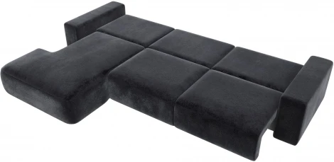 Диван угловой Лига-036 НПБ Классик Лонг левый угол Лига Диванов (Велюр) арт.127803L