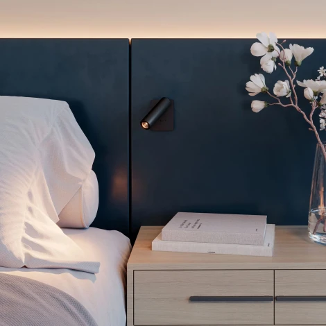 Встраиваемый спот SP-READER-S60x86-3W Warm2700 (BK, 20 deg, 230V) (Arlight, IP20 Металл) 052938 (LED, выключатель)