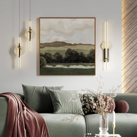 Подвесной светильник Odeon Light Strekoza 5413/12L античная бронза/алебастр/декор металл LED*12W 3000K (220V, на проводе)