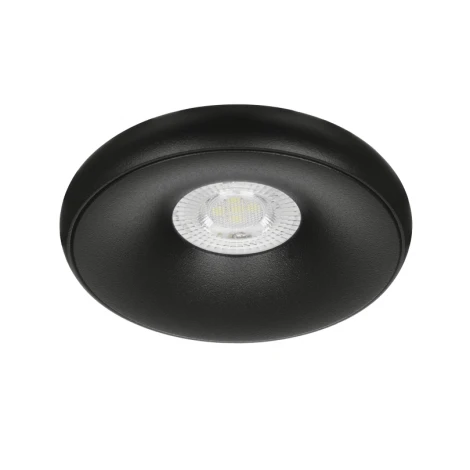 Встраиваемый светильник под лампу MR11 с цоколем GU10 черный Wolta Acento WDL-MR11/05BL-R