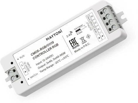 Контроллер для светодиодной ленты Maytoni RGB 144Вт/288Вт 01119