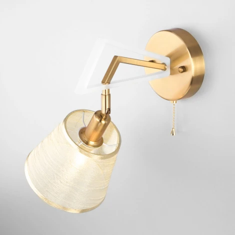 Бра Eurosvet Alicante 60082/1 золотая бронза