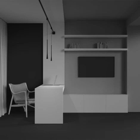 Трековый светильник Maytoni Elasity Waist TR167-1-7W3K-M-B (LED, 48V)