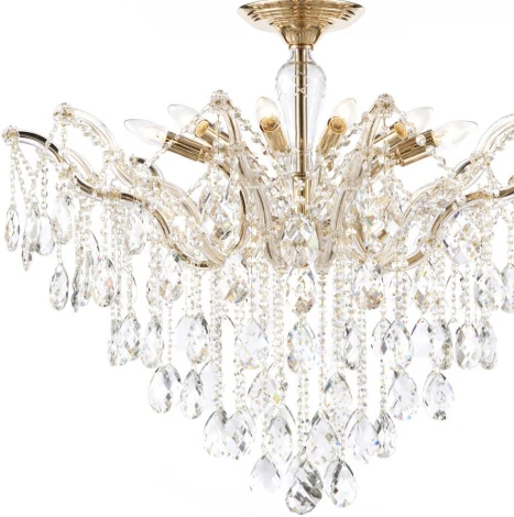 Потолочная люстра на штанге Lumien Hall Kaya LH0027/6C-FGD