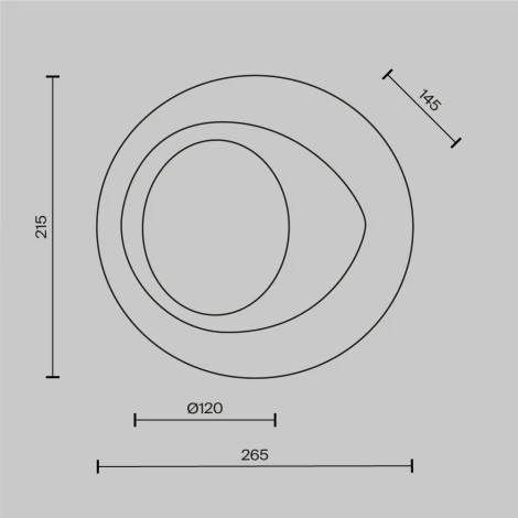Настенный светильник Maytoni Lulua MOD435WL-01W (220V)