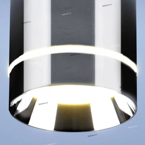 Накладной точечный светильник Elektrostandard Topper DLR021 9W 4200K хром (LED, 220V)