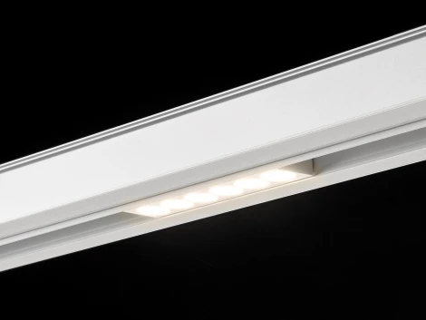 Трековый светильник низковольтный светодиодный белый, 6Вт 48V Lumker SY-LINK-110-WH-6-NW