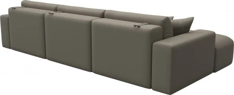 Диван угловой Лига-036 НПБ Классик Лонг левый угол Лига Диванов (Экокожа) арт.127789L