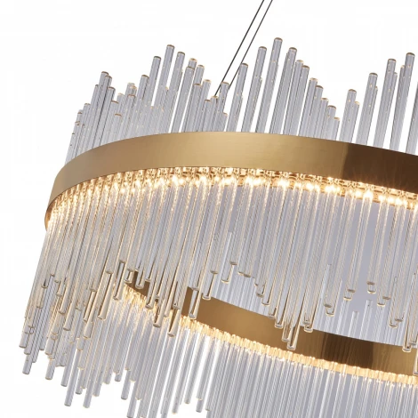 Подвесная люстра Arte Milano Venezia 311033/D1000 BS (регулировка яркости, LED, 220V, хрусталь, пульт управления, на тросе, круглые)