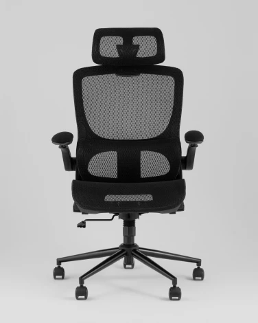 Кресло офисное TopChairs Tactus черная сетка Stool Group УТ000042052