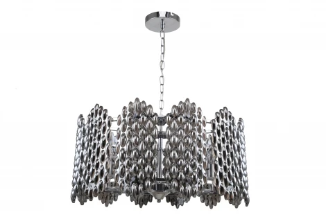 Подвесная люстра Stilfort Glazgo 1007/09/05P (220V, хрусталь, на цепи, круглые)