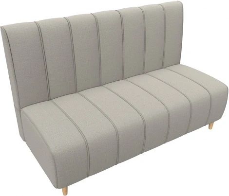 Диван кухонный прямой Ральф (Бежевый/Рогожка) Лига Диванов арт.123893