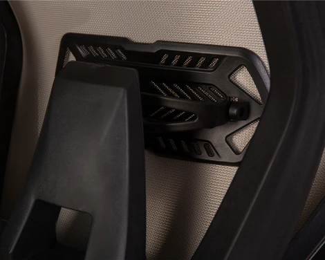 Офисное кресло для персонала TEODOR (чёрный)