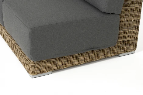 "Капри" модуль диванный правый с подушками, цвет соломенный 4SIS арт.УТ-00009386