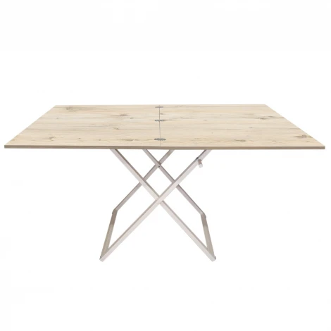 Стол-трансформер Манхэттен гаскон светлый пайн/крем Mebelik 009579
