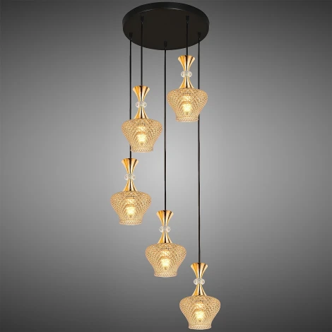 Подвесной светильник Reluce 09004-0.9-05 AMBER (220V, на проводе)