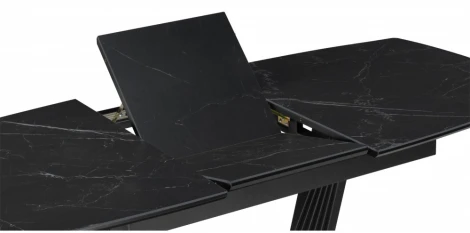 Кухонный стол Notta Вейл (Металл,Керамика/Черный) арт.612884