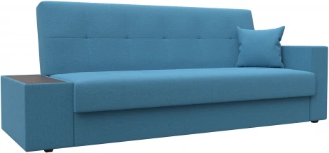 Диван-книжка Лига-020 стол слева (Голубой/Рогожка) Лига Диванов арт.126014L