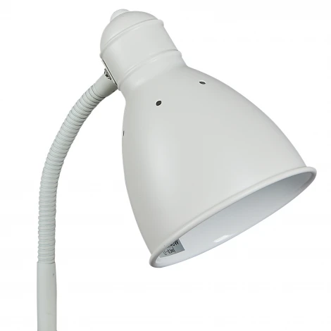 Торшер напольный под лампу Е27, 60W, с регулировкой наклона, белый Uniel UML-T701 E27 WHITE