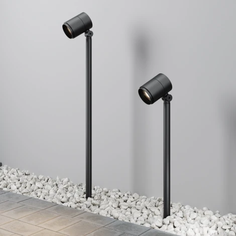 Наземный уличный светильник Maytoni Spira O497FL-L12B3K1 (LED, 220V, круглые, IP65)