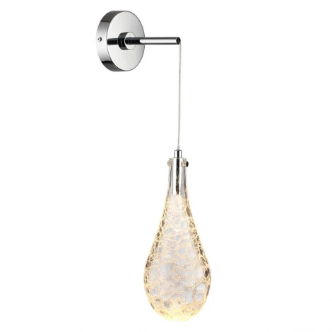 Бра Odeon Light Incanto 7148/5WL хром/стекло/металл IP20 LED 4W 300Лм 3000K 180° 220V