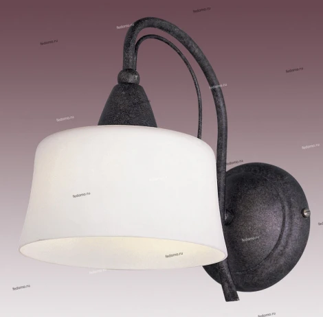 Бра N-Light BX-0326 BX-0326/1 silver + dot gold