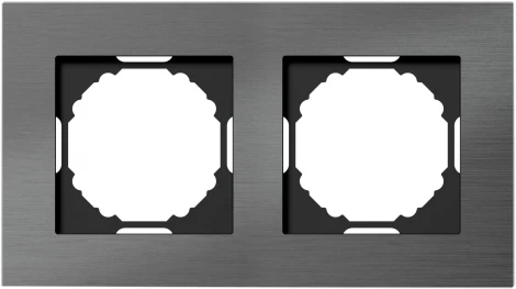 Рамка 2-я, Natural космический алюминий Donel A07 DEN212CA