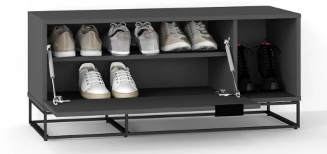 Обувница City графит R-Home арт.401059101h