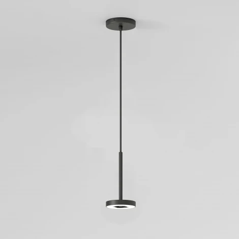 Уличный светильник подвесной Elektrostandard Verano 35185/H черный (LED, 220V, на проводе, круглые, IP54)