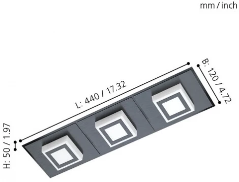 Потолочный светильник Eglo Masiano 1 99363 (LED, 220V)