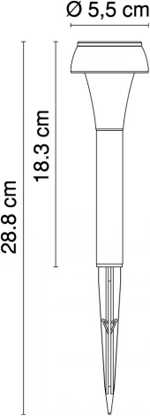 Грунтовый светильник Globo SOLAR 33963-12